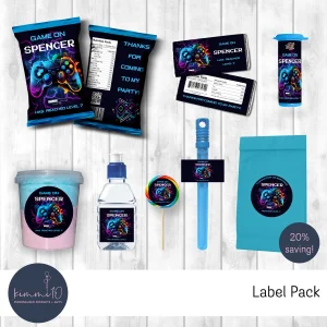 Label Pack - Gaming