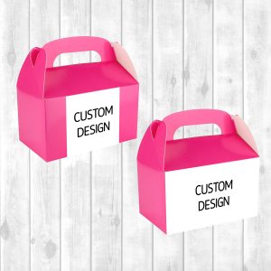 Favour Box Stickers - Custom Design