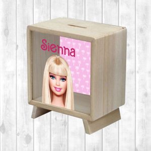 Barbie Money Box (Vinyl) (Design 2)